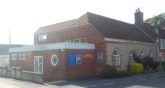 New Farm Chapel, New Farm Road, Alresford (NHLE Code 1350795) (July 2019) (5)