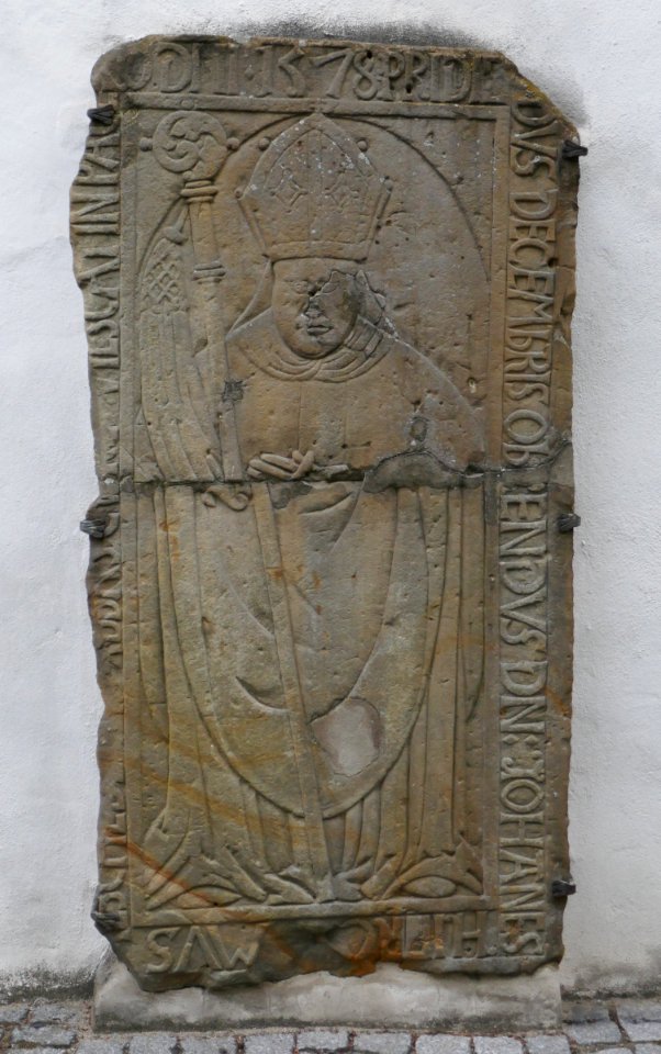 Neuhaus - St. Heinrich und Kunigunde - Grabplatte Hieronymus Schröder