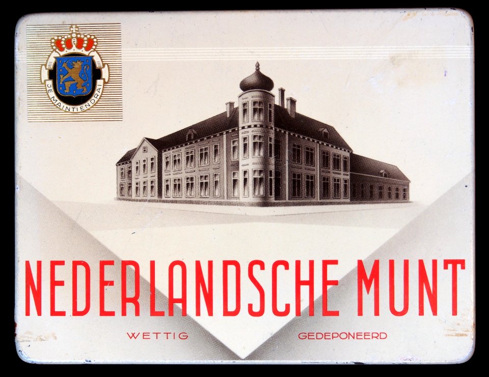 Nederlandsche Munt sigarenblikje