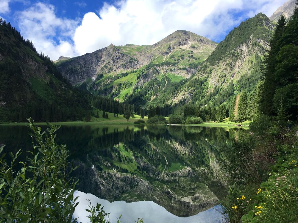 Alpine tannheim austria