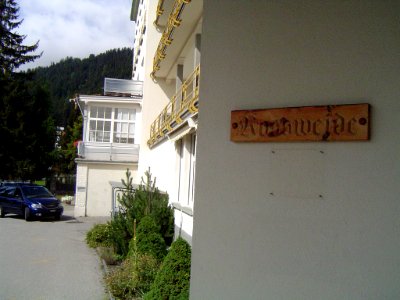 Nederlandsch Sanatorium Davos 013 gebouw Rossweide