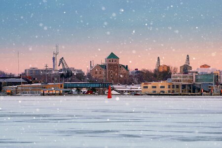Port sea ice