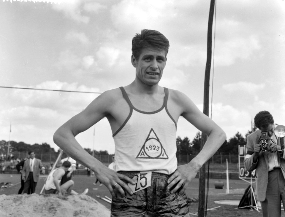 Nederlandse atletiekkampioenschappen in Eindhoven, H Heida, Bestanddeelnr 911-4514