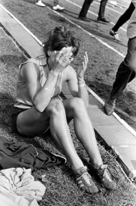 Nederlandse Atletiekkampioenschappen Rotterdam. Ciska Jansen, Bestanddeelnr 920-5981