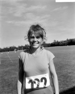 Nederlandse atletiekkampioenschappen in Groningen, Hilda Slaman, Bestanddeelnr 918-0760