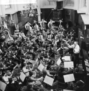 Nederlands Studenten Orkest in Bergen, Noord-Holland, Bestanddeelnr 918-6347