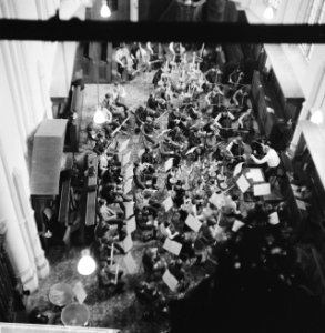 Nederlands Studenten Orkest in Bergen, Noord-Holland, Bestanddeelnr 918-6344