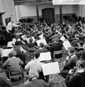 Nederlands Studenten Orkest in Bergen, Noord-Holland, Bestanddeelnr 918-6360