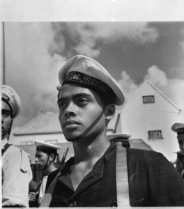 Nederlands-Indische matroos van de Koninlijke Marine op Curaçao, Bestanddeelnr 935-1413