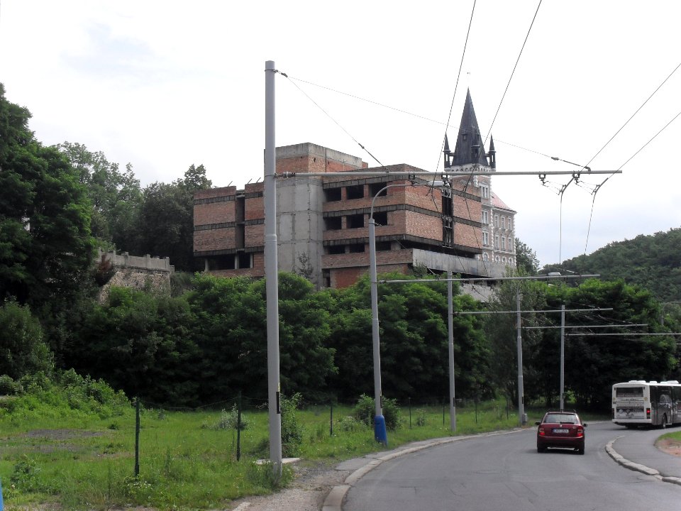 Nedostavěné hornické sanatorium Teplice Xb