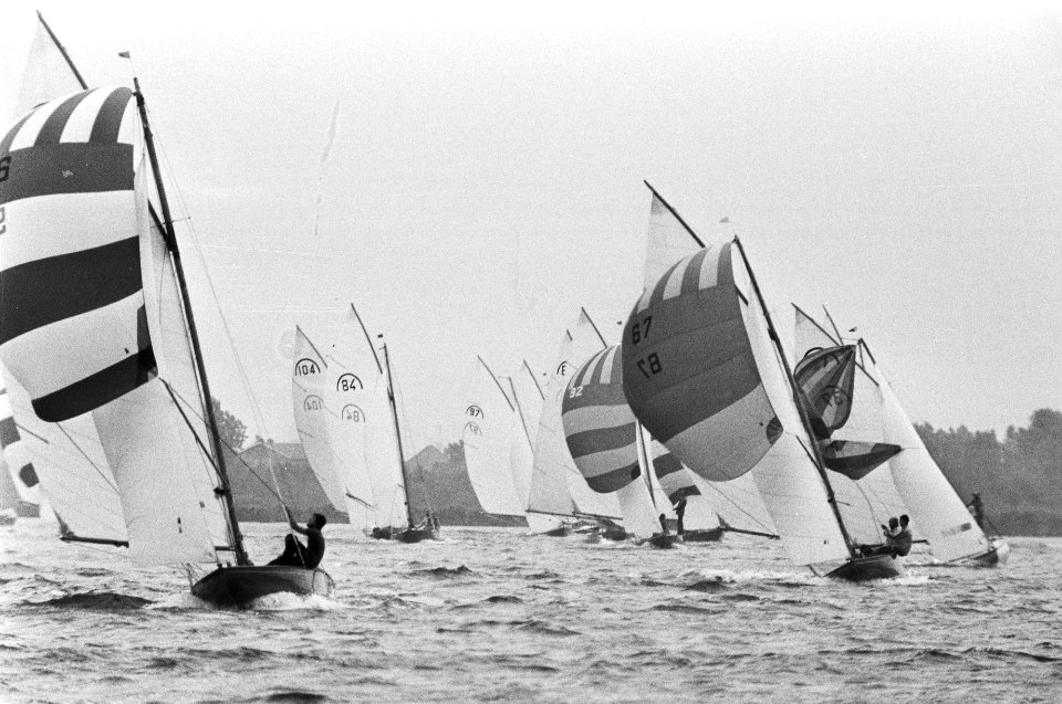 Nederlands Kampioenschap Zeilen, Regenboogklasse op Alkmaardermeer, Regenbogen i, Bestanddeelnr 928-6858