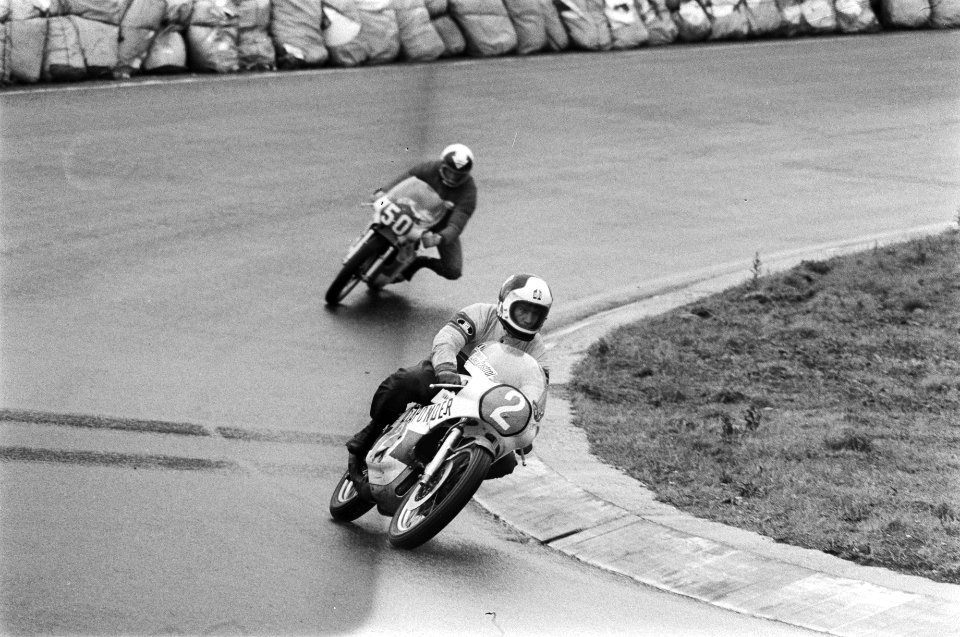 Nederlands Kampioenschap motorraces op Zandvoort, Boet van Dulmen in aktie gevol, Bestanddeelnr 928-6538