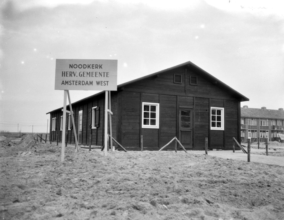 Nederlands Hervormde noodkerk in Slotermeer, Bestanddeelnr 906-1750