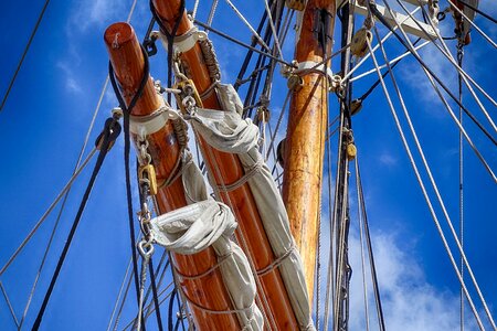 Mast rope delfsail photo