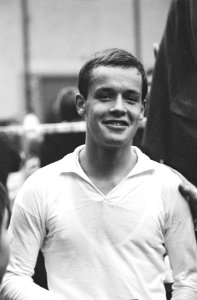 Nederlands Jeugdkampioenschap Badminton te Haarlem. Gerard Stellaard, Bestanddeelnr 915-8862