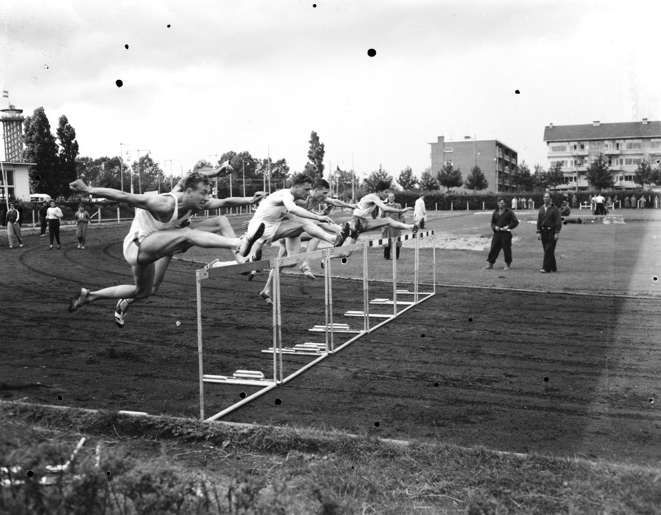 Nederlandse Atletiekkampioenschap Rotterdam (110 m horden), Bestanddeelnr 907-2672
