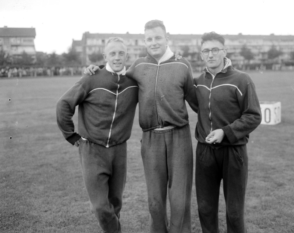 Nederlandse Atletiekkampioenschap Rotterdam, 100 m heren, Bestanddeelnr 907-2675