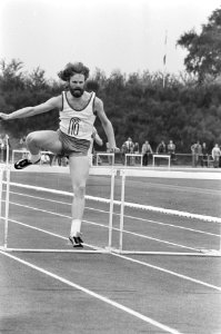 Nederlandse atletiekkampioenschappen 1974 op Papendal Frank Nusse won de 400 me, Bestanddeelnr 927-3667