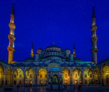 Mosque religion light