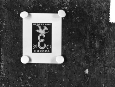 Nederlands Europa zegel 1958, Bestanddeelnr 909-4178