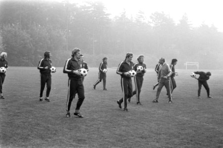 Nederlands elftal traint in Zeist, overzicht training, Bestanddeelnr 925-9411