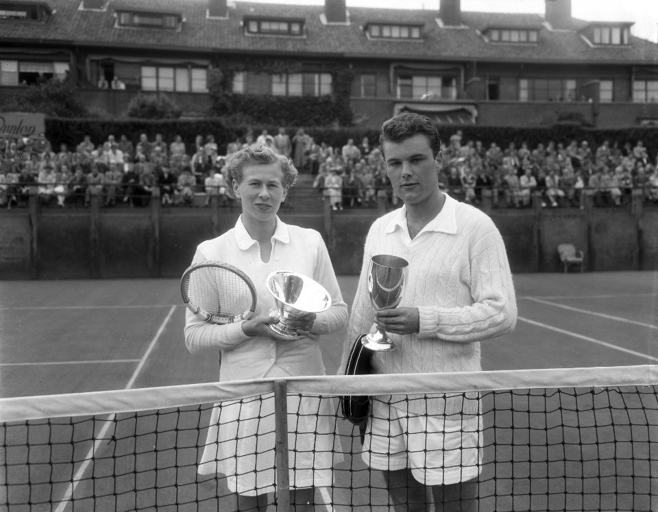 Nederlandse tenniskampioenschappen Den Haag , kampioen heren Van Dalsem , enkel , Bestanddeelnr 906-6755