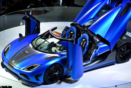 Luxury cars sports car racing