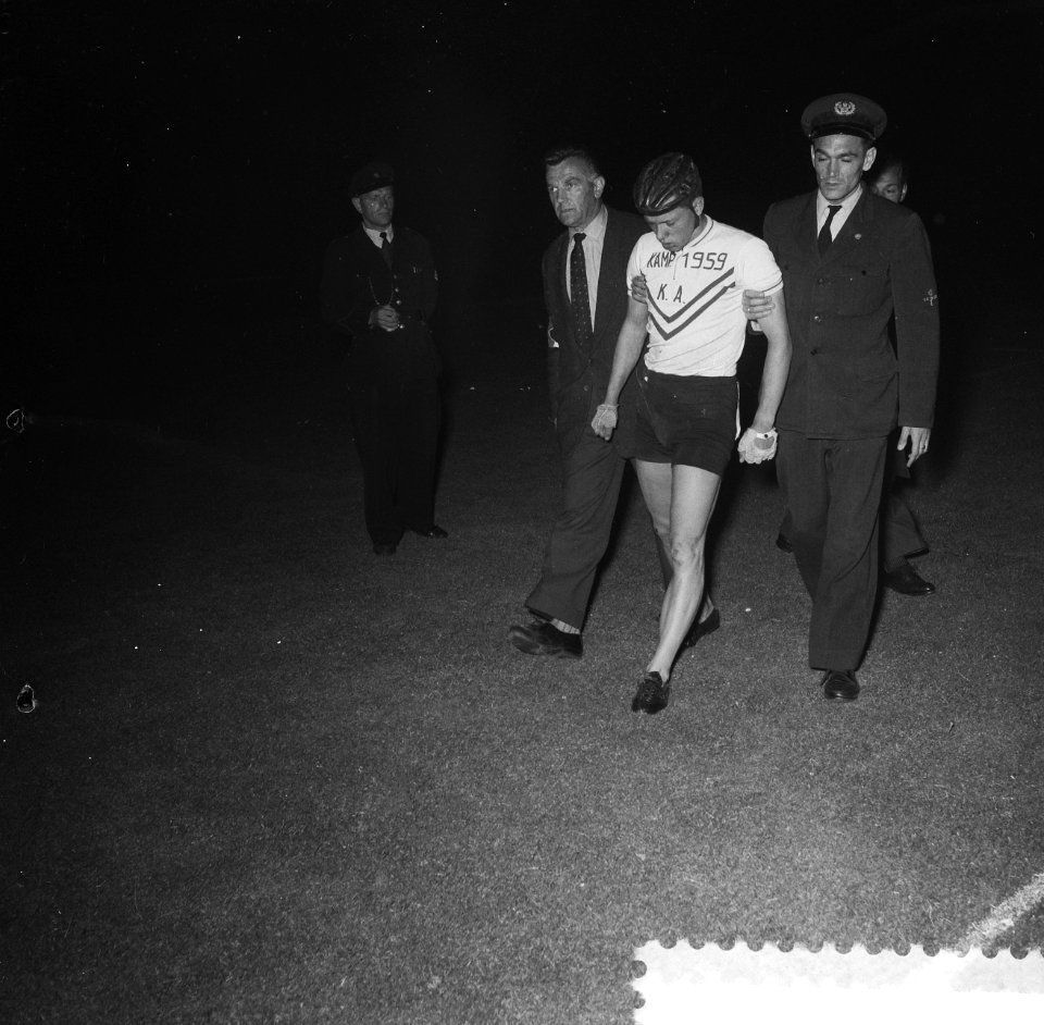 Nederlandse wielerkampioenschap op de baan 1959 op het nummer sprint amateurs vi, Bestanddeelnr 910-4538