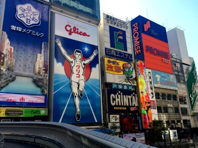 Neon signs in Dotombori, 24th October 2014 (1)