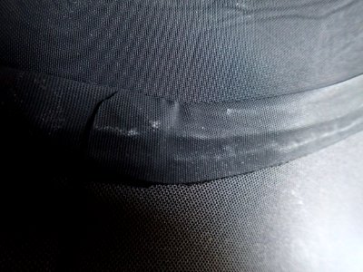 Neoprene dry suit seam tape detail P8170015 photo