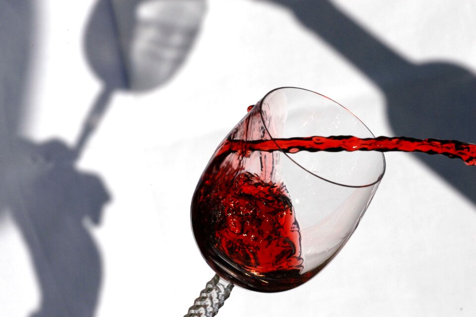 Party glass st laurent