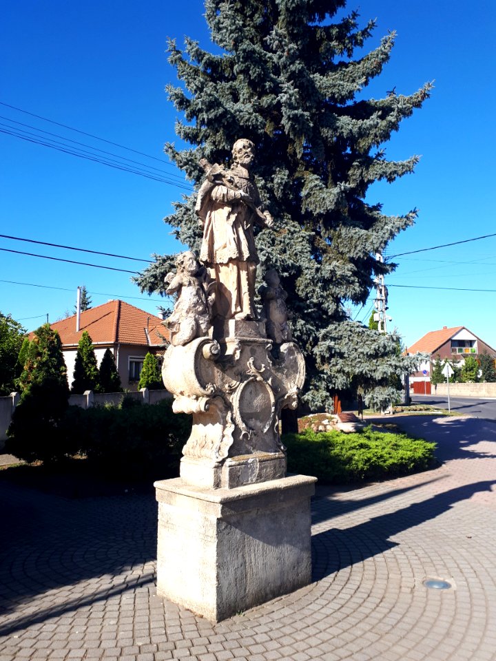 Nepomuki Szent János-szobor, Sajólád