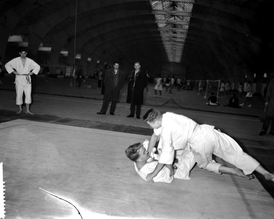 Nederlandse Studentenkampioenschappen in Amsterdam. Judo, Bestanddeelnr 912-2611
