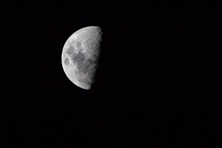 Dark moon sky