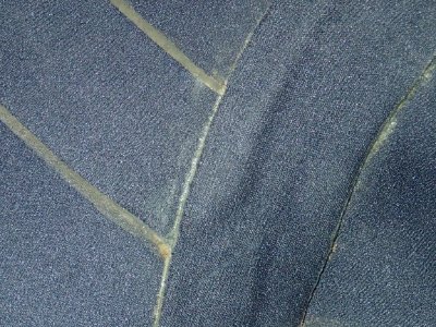 Neoprene dry suit seam tape detail P8170005 photo