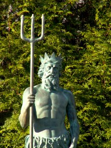 Neptune, Phipps Conservatory Water Garden, 2015-10-10, (03)