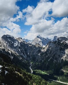 Mountains nature scenic photo