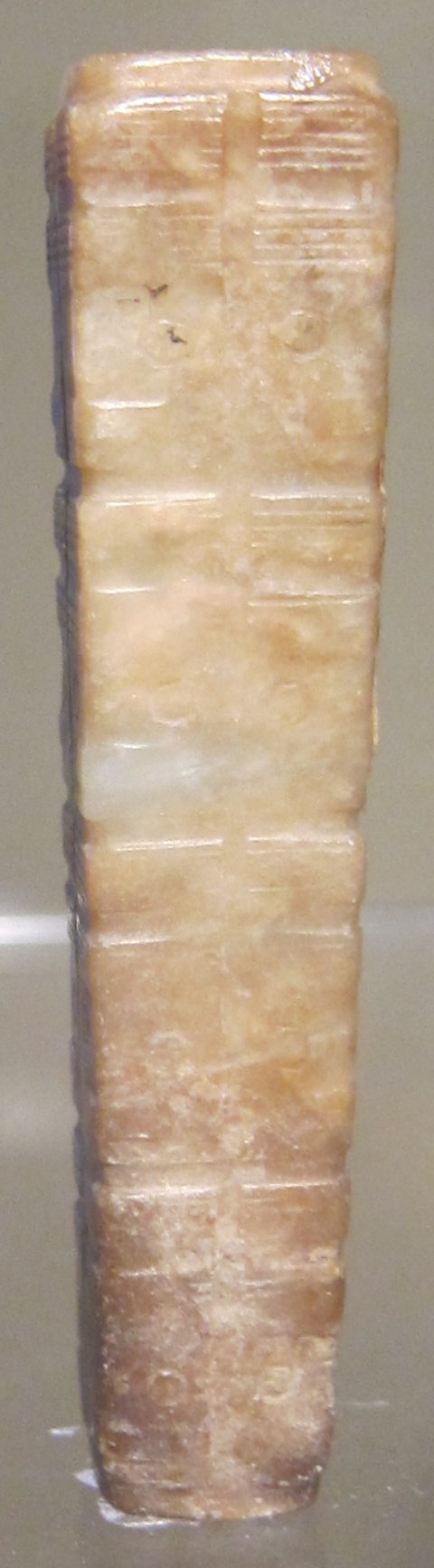 Nephrite cong from China, Neolithic period, c. 2500-2000 BCE, HAA III