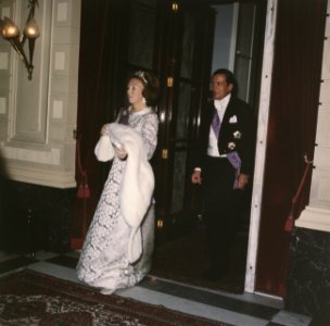Nederlandse regering biedt President Tito en echtgenote galadiner aan in Amstel , Bestanddeelnr 254-8725