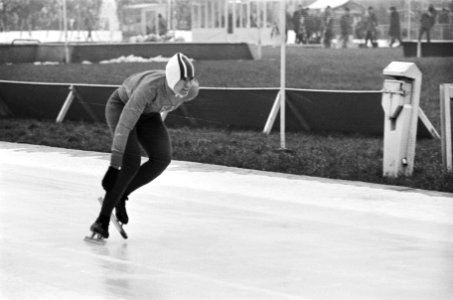 Nederlandse Schaatskampioenschappen dames en heren, Amsterdam Stien Kaiser in a, Bestanddeelnr 924-1608
