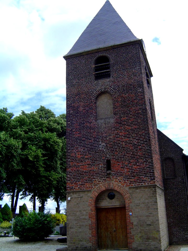 Neerloon, la vieille tour de l'e'glise