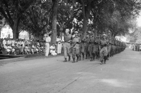 Negara-feestenmilitaire parade, Bestanddeelnr 1601-10-2