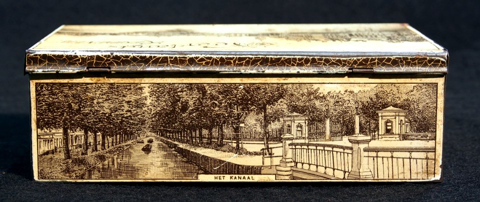 Neerlands Residentie sigaren doos voor 50 sigaren ca 1910, foto5