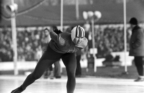 Nederlandse Schaatskampioenschappen dames en heren, Amsterdam Stien Kaiser in a, Bestanddeelnr 924-1618