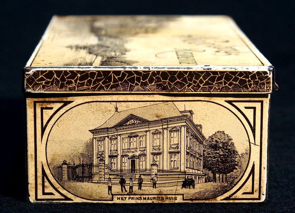 Neerlands Residentie sigaren doos voor 50 sigaren ca 1910, foto4