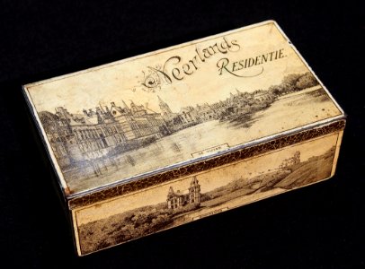 Neerlands Residentie sigaren doos voor 50 sigaren ca 1910, foto1