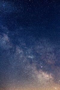 Night sky stars photo