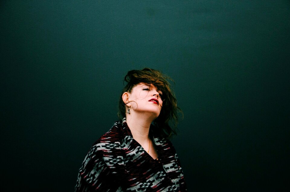 Hair model person