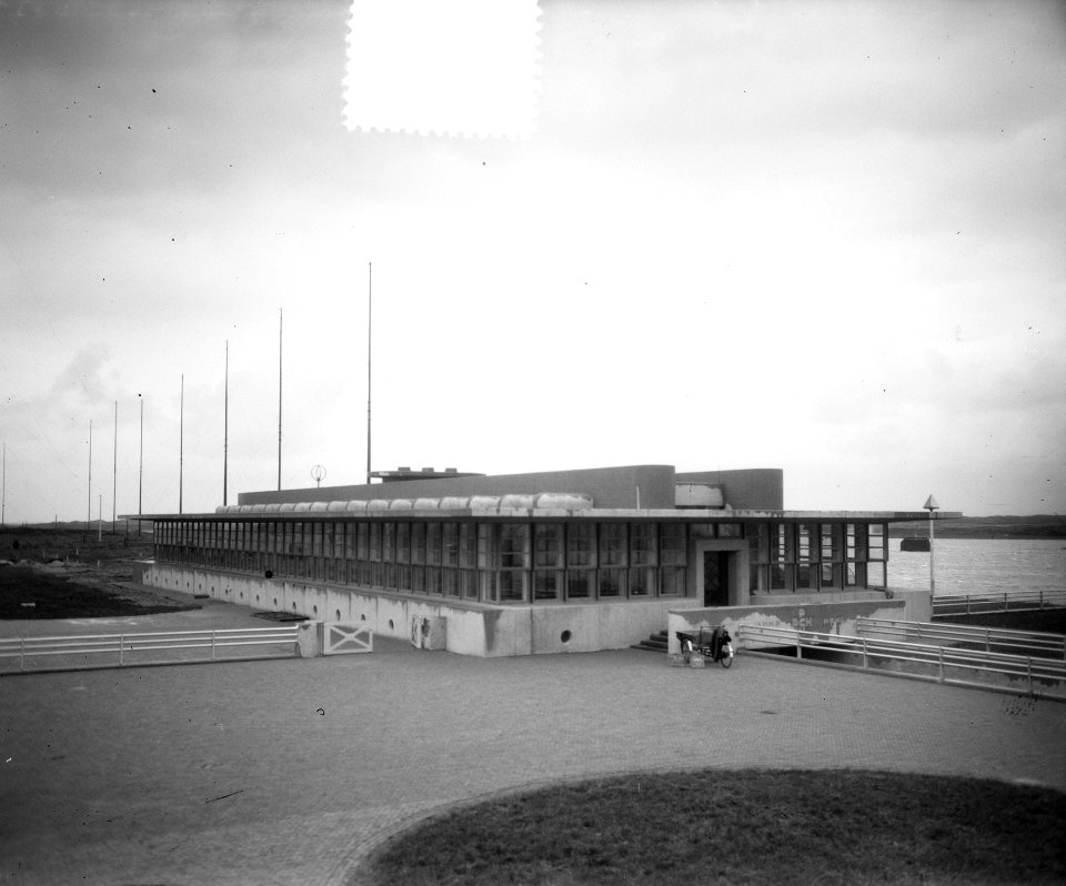 Nieuw station van Scheveningen Radio te IJmuiden, Bestanddeelnr 904-8573