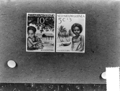 Nieuwe postzegels voor Nederlands Nieuw Guinea, Bestanddeelnr 908-9519